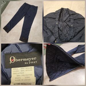 VTG 60s? Obermeyer Mens Size 34 L Long Snowpants Ski Pants Navy Blue Adjustable